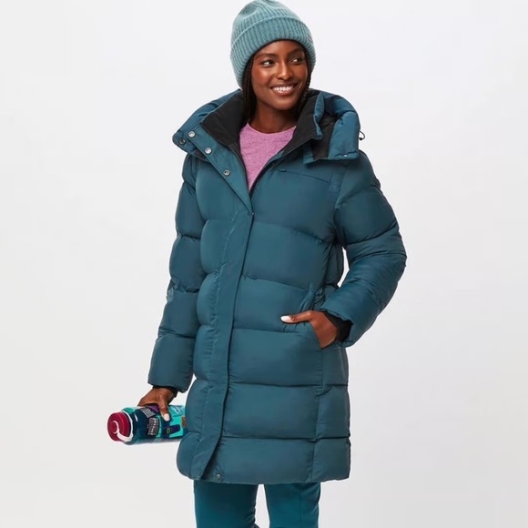 FIGS Özlem Puffer Jacket Teal Women’s Small NWT - Picture 1 of 5